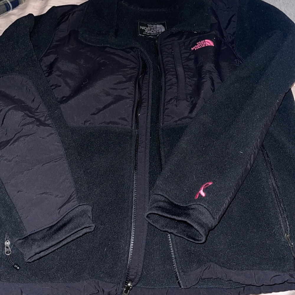 TNF limited edition breast cancer awareness Denali jacket